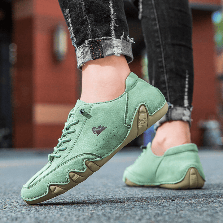 Nortvale - Comfortable Flat Leather Sneakers - 14:193#F8009 black;200000124:200000898