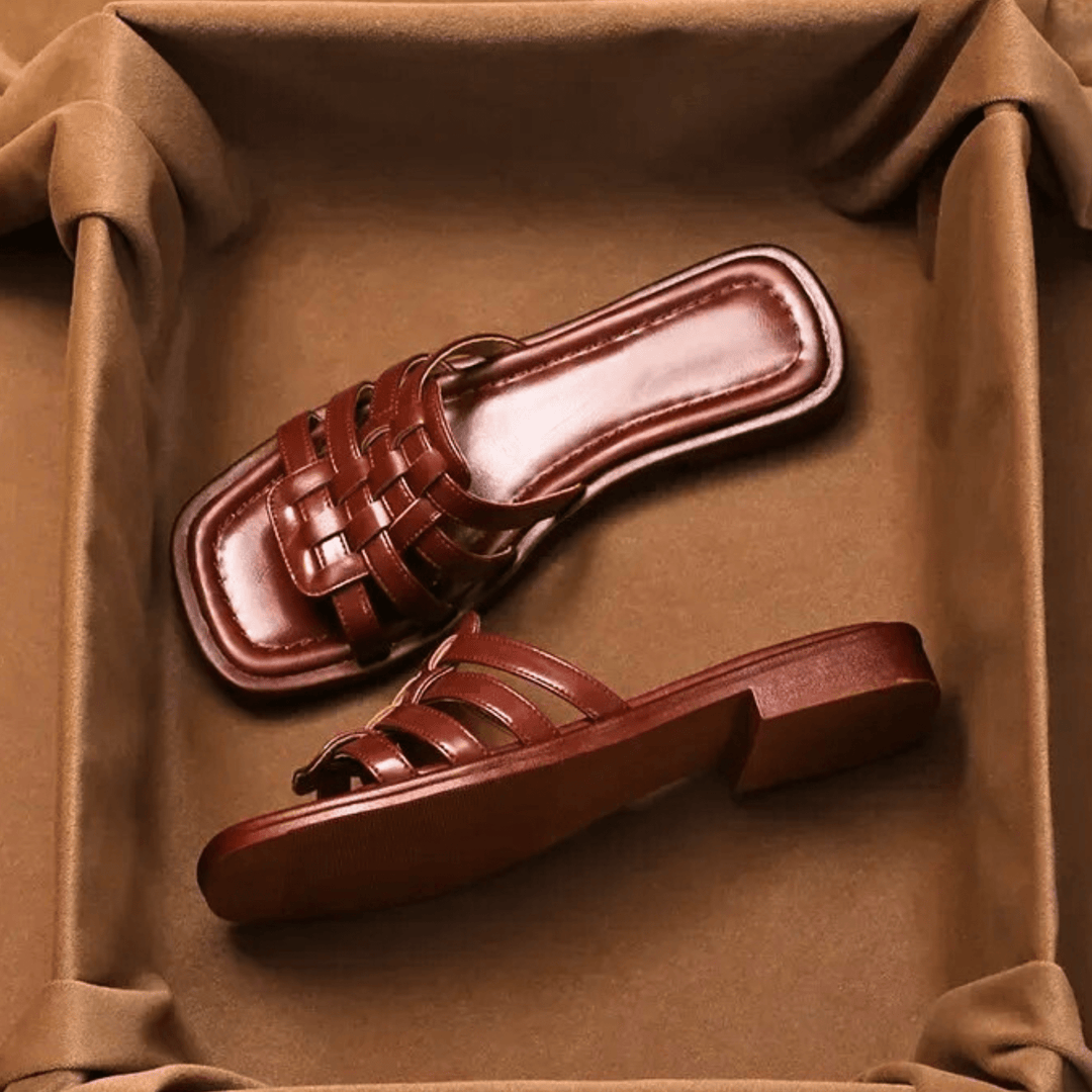 Nortvale - Cross - Handwoven Leather Sandals - 14:200006154;200000124:200000333