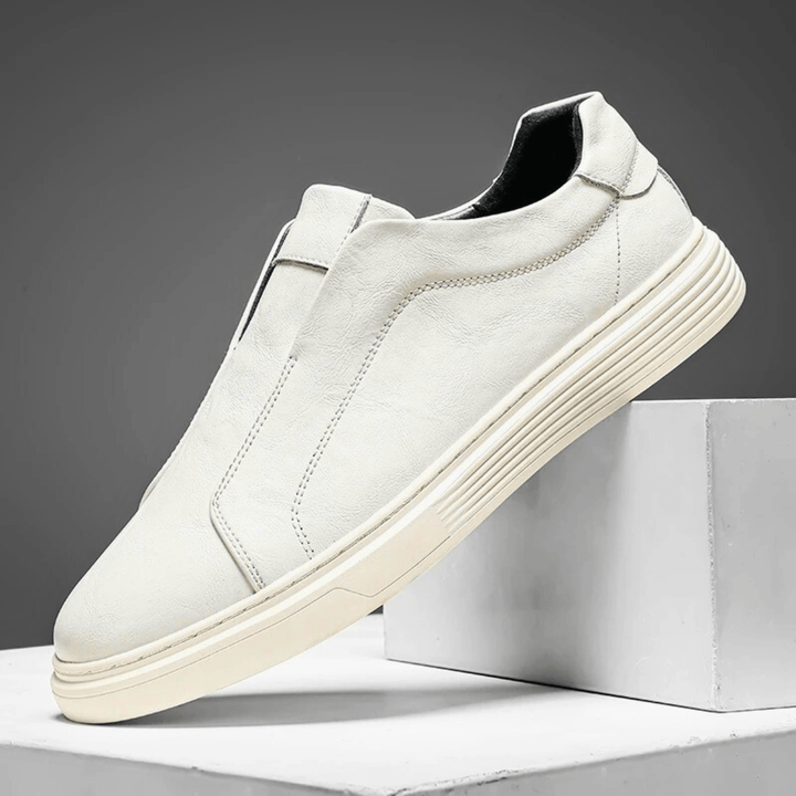 Nortvale - Genuine Leather Slip - On Sneakers - 14:29;200000124:200000898