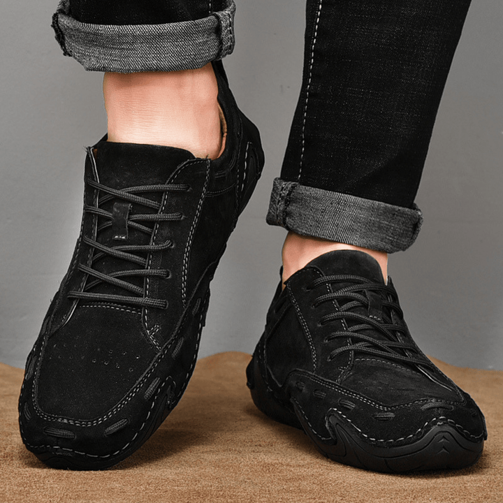 Nortvale - Handcrafted Leather Sneakers - 14:193;200000124:200000898
