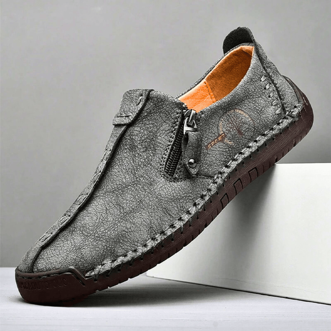 Nortvale - Handmade Leather ZipEase Loafers - 14:200004890;200000124:200000364