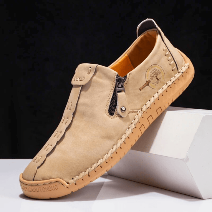 Nortvale - Handmade Leather ZipEase Loafers - 14:771;200000124:200000364
