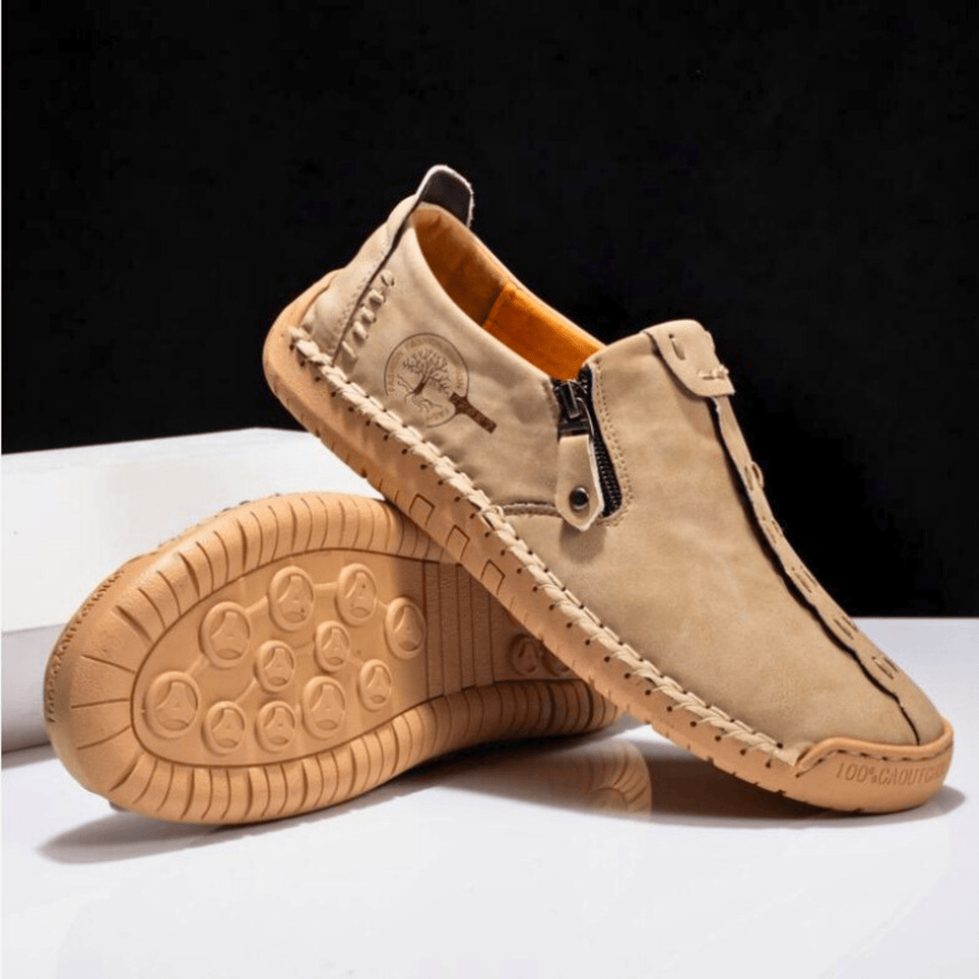 Nortvale - Handmade Leather ZipEase Loafers - 14:771;200000124:200000364