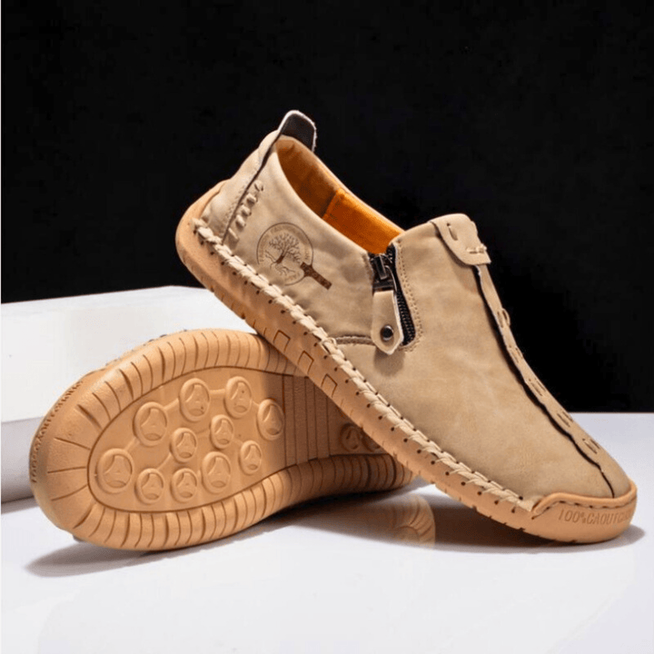 Nortvale - Handmade Leather ZipEase Loafers - 14:771;200000124:200000364