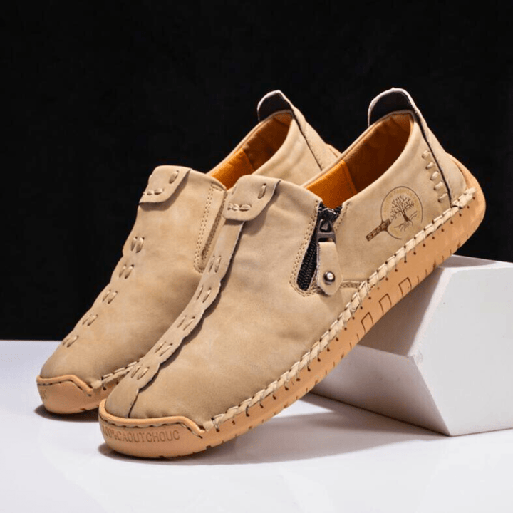 Nortvale - Handmade Leather ZipEase Loafers - 14:771;200000124:200000364