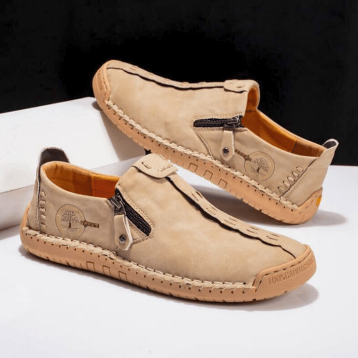 Nortvale - Handmade Leather ZipEase Loafers - 14:771;200000124:200000364