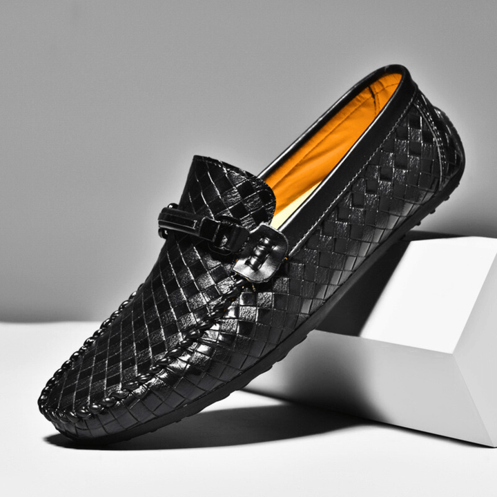 Nortvale - LuxeWeave Leather Loafers - 14:193;200000124:200000364