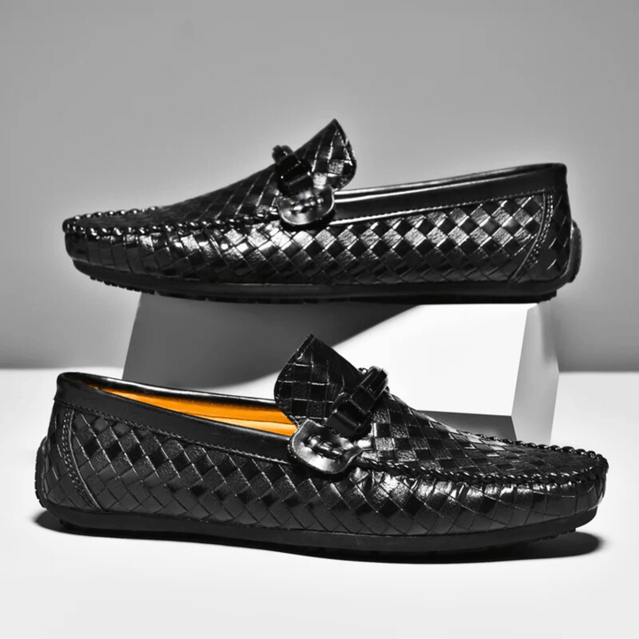 Nortvale - LuxeWeave Leather Loafers - 14:193;200000124:200000364