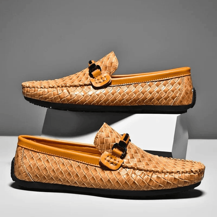 Nortvale - LuxeWeave Leather Loafers - 14:365458;200000124:200000364