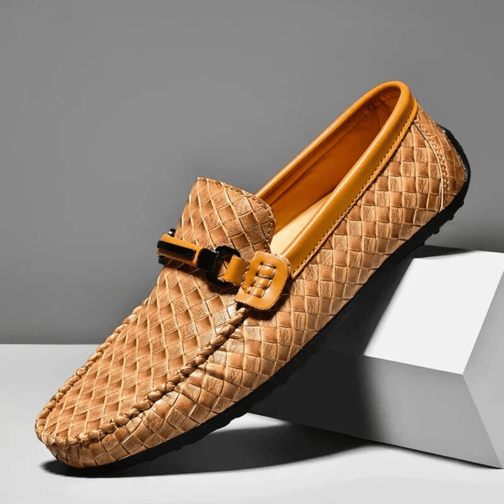 Nortvale - LuxeWeave Leather Loafers - 14:365458;200000124:200000364