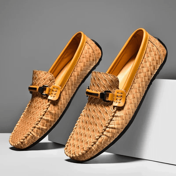 Nortvale - LuxeWeave Leather Loafers - 14:365458;200000124:200000364