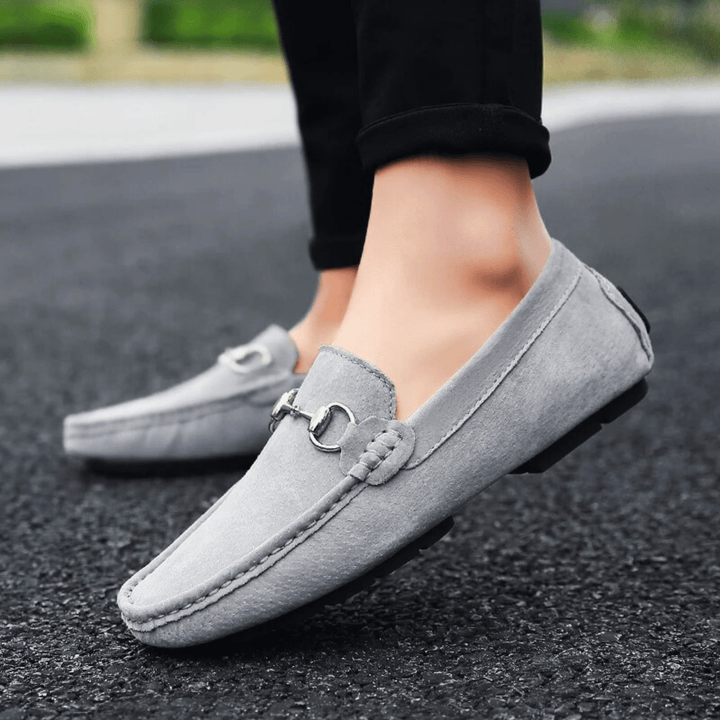 Nortvale - Milano Suede Leather Slip - Ons - 14:691;200000124:200000898