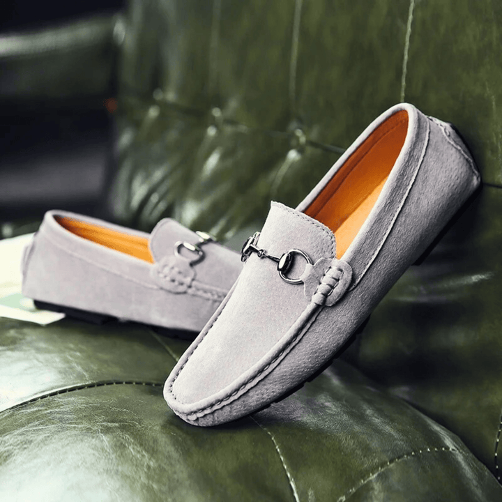 Nortvale - Milano Suede Leather Slip - Ons - 14:691;200000124:200000898
