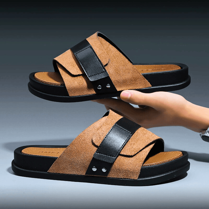 Nortvale - Montero Suede Slides - 14:365458;200000124:201446567