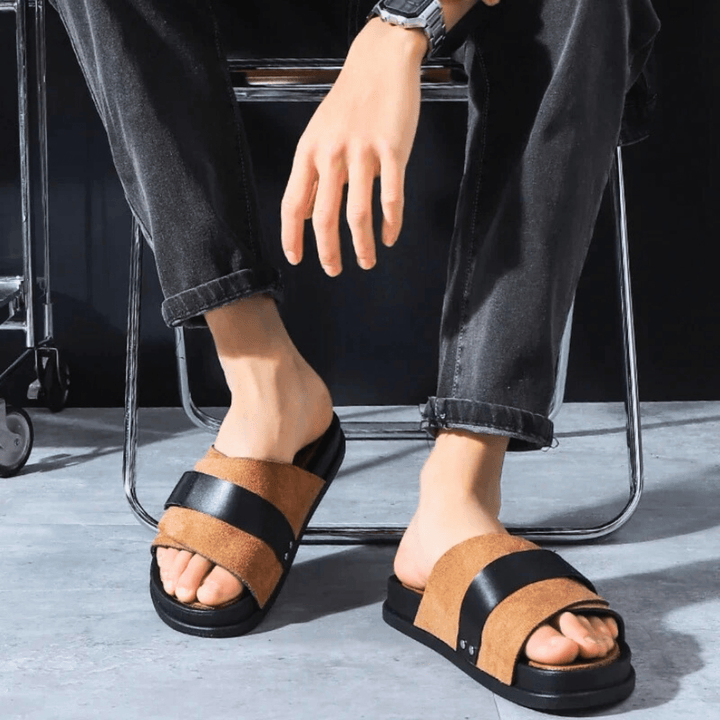 Nortvale - Montero Suede Slides - 14:365458;200000124:201446567