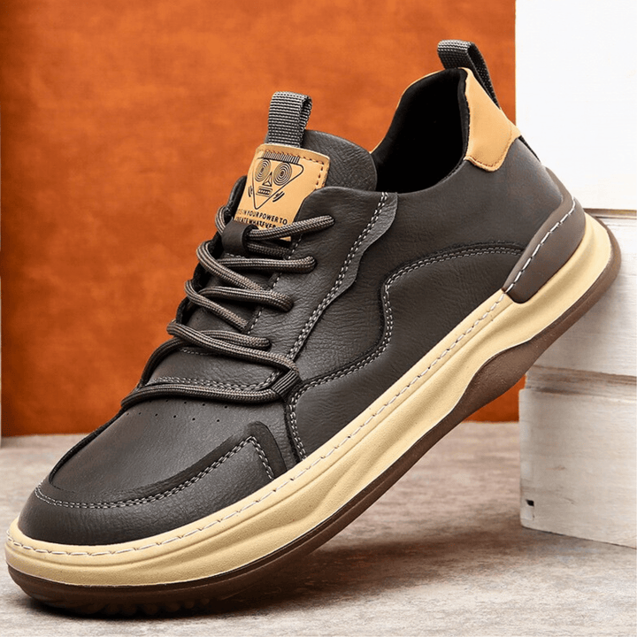 Nortvale - Montevaro Leather Sneaker - 000000000