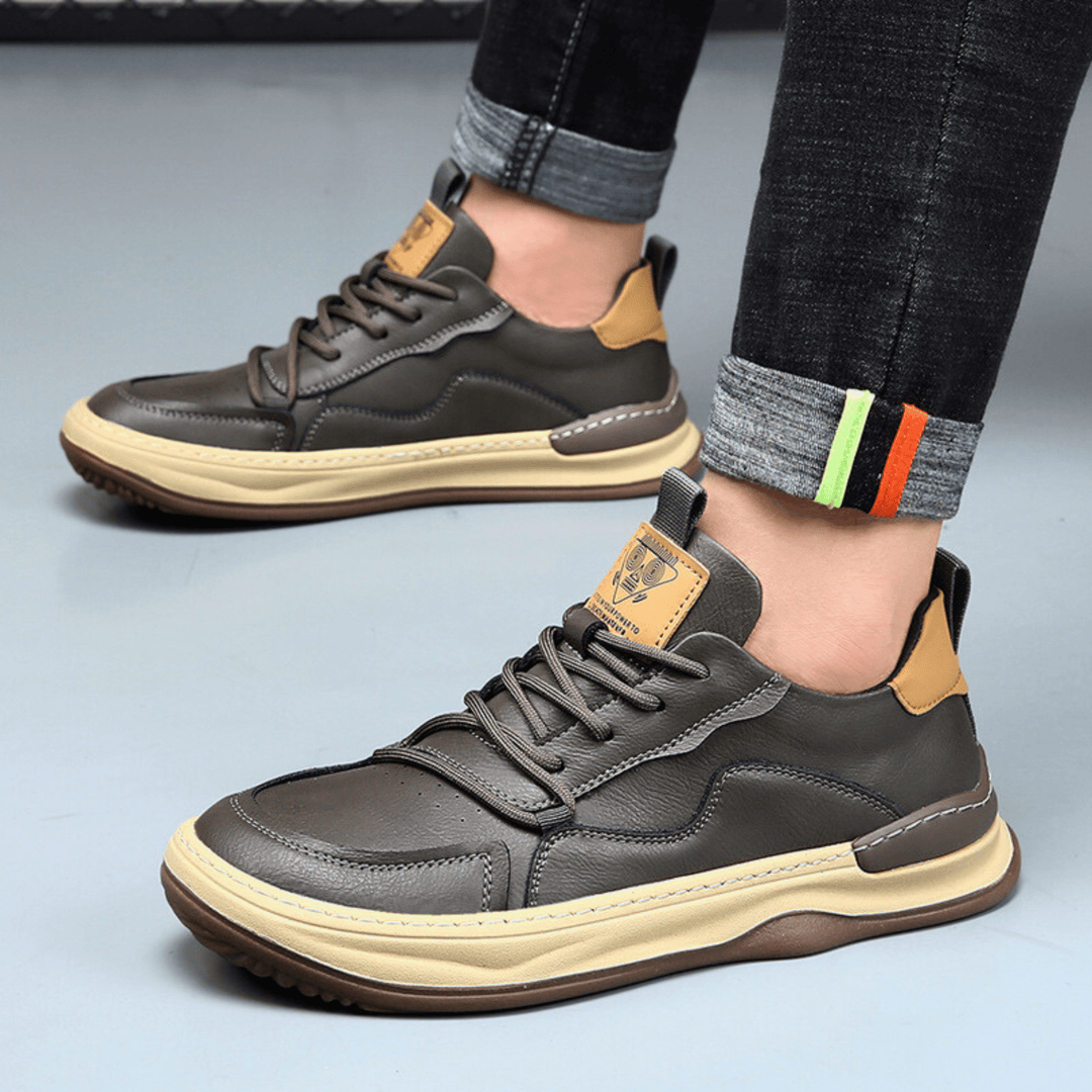 Nortvale - Montevaro Leather Sneaker - 000000000