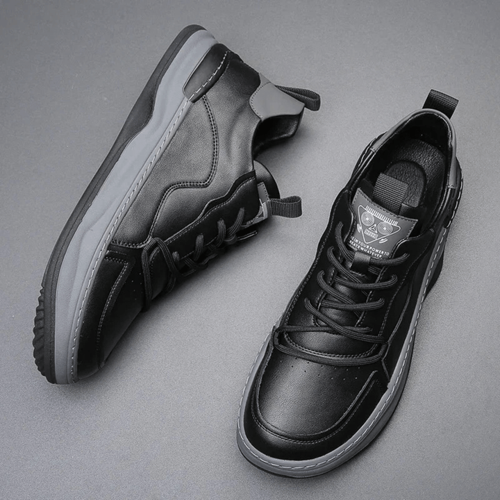 Nortvale - Montevaro Leather Sneaker - 14:1254#Black single shoe;200000124:200000898