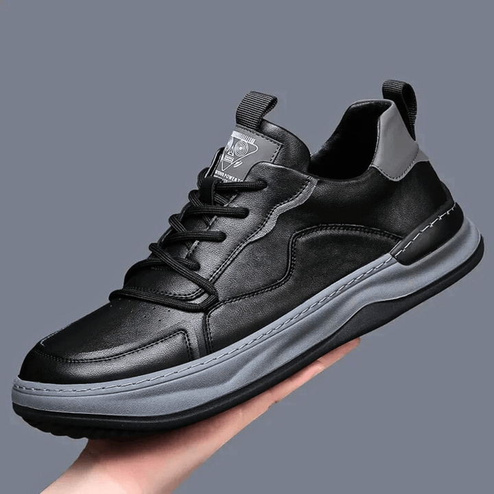 Nortvale - Montevaro Leather Sneaker - 14:1254#Black single shoe;200000124:200000898