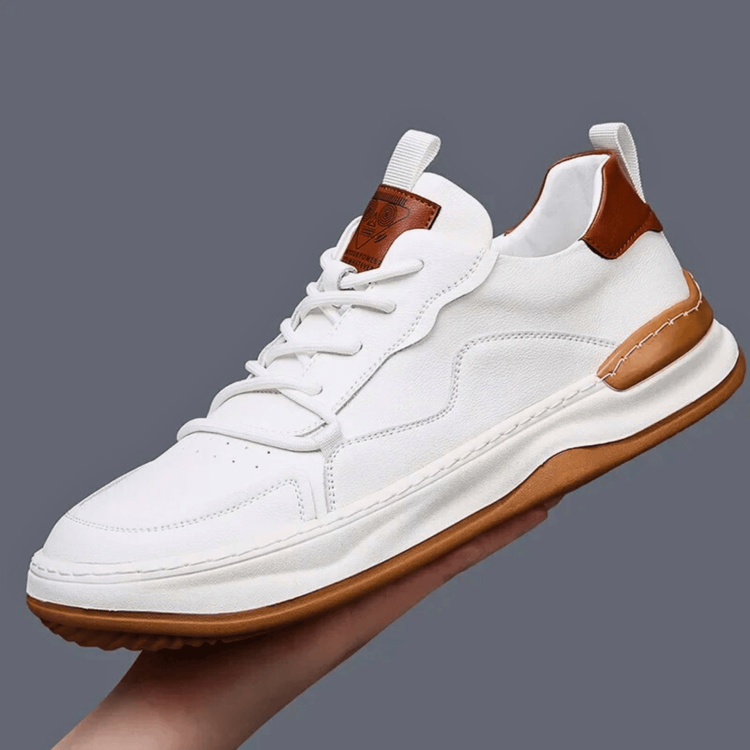 Nortvale - Montevaro Leather Sneaker - 14:365458#White single shoe;200000124:200000898