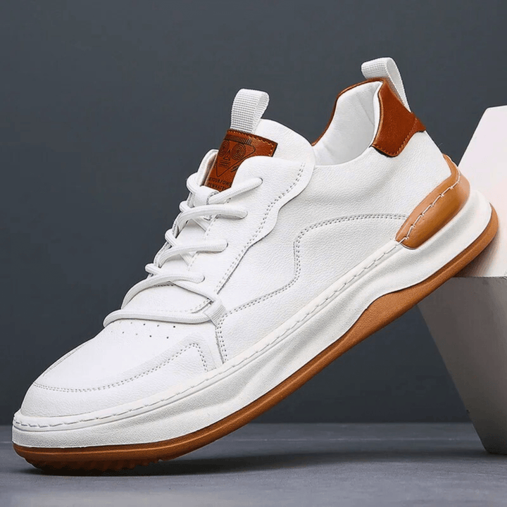 Nortvale - Montevaro Leather Sneaker - 14:365458#White single shoe;200000124:200000898