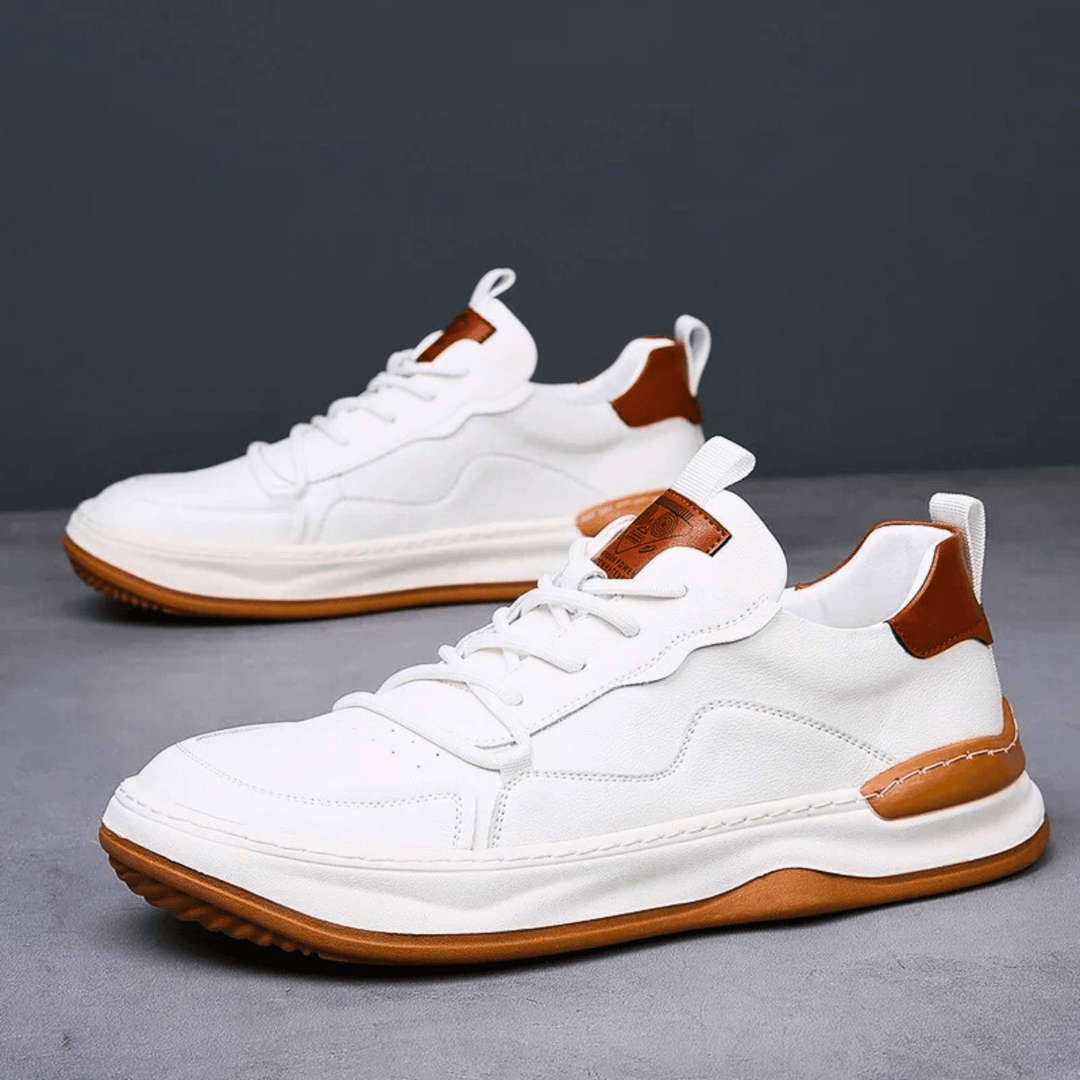 Nortvale - Montevaro Leather Sneaker - 14:365458#White single shoe;200000124:200000898