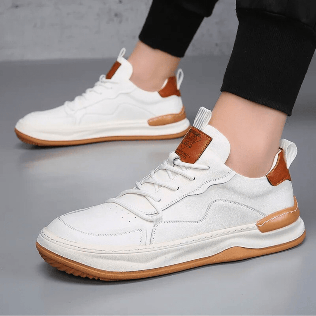 Nortvale - Montevaro Leather Sneaker - 14:365458#White single shoe;200000124:200000898