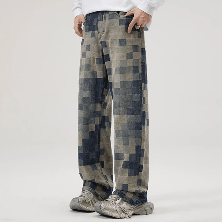 Nortvale - Mosaic Denim Jeans - 000000000