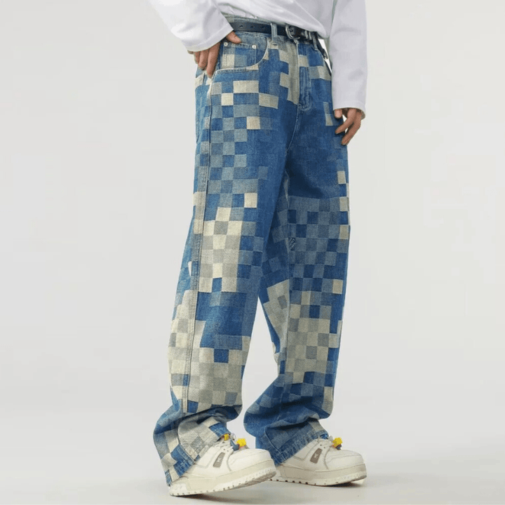 Nortvale - Mosaic Denim Jeans - 14:771#Blue;5:100014064