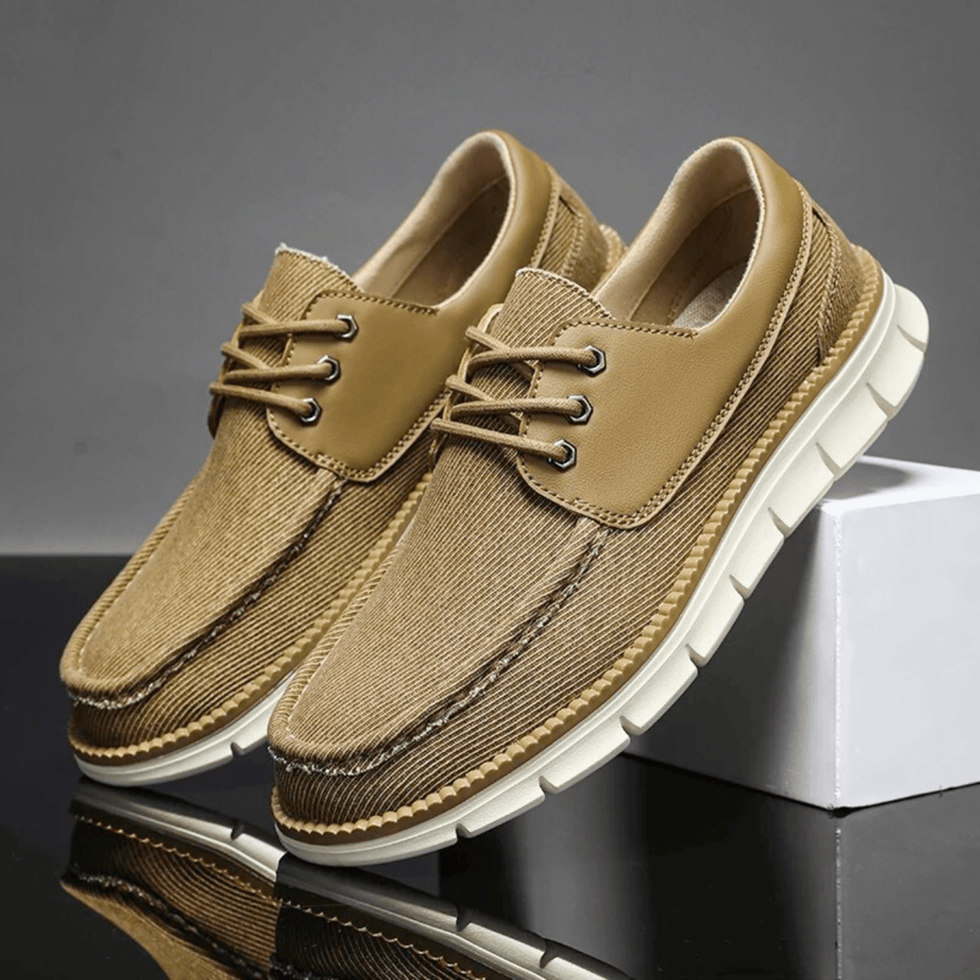 Nortvale - Nomad Casual Canvas Sneakers - 14:193Beige;200000124:200000364