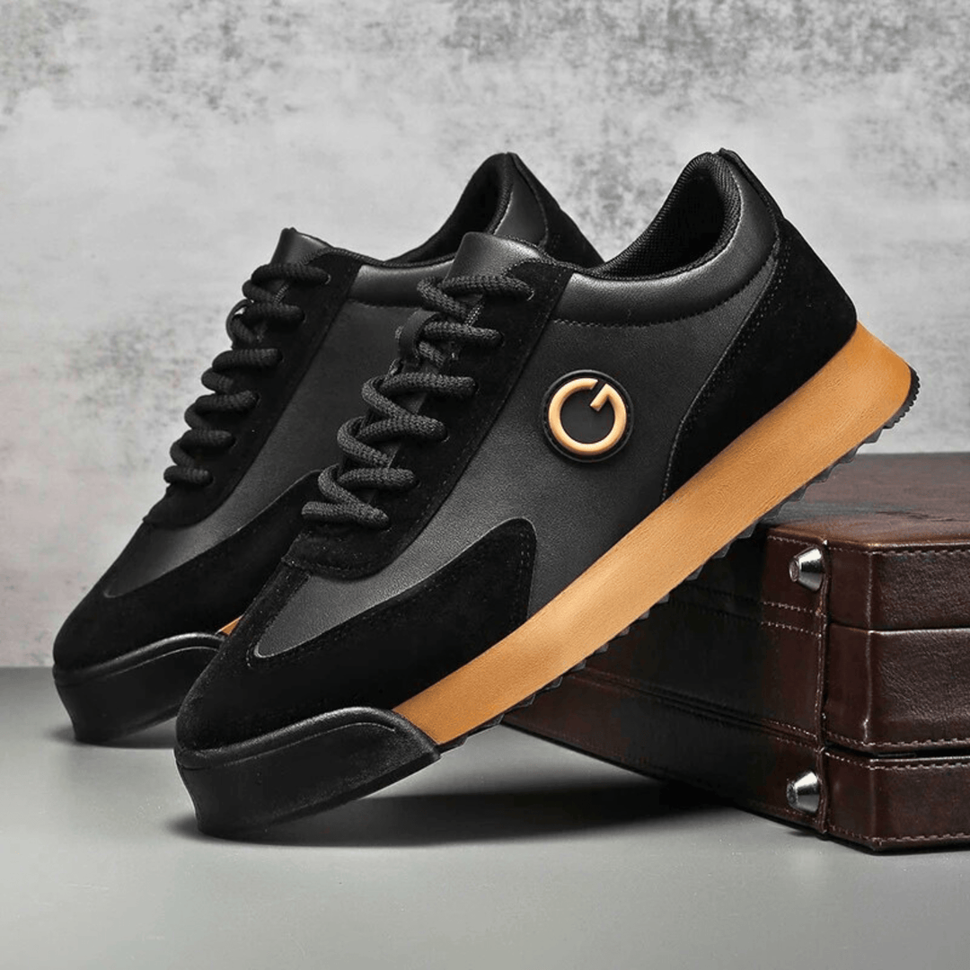 Nortvale - Retro Suede Leather Sneakers - 14:193;200000124:200000364