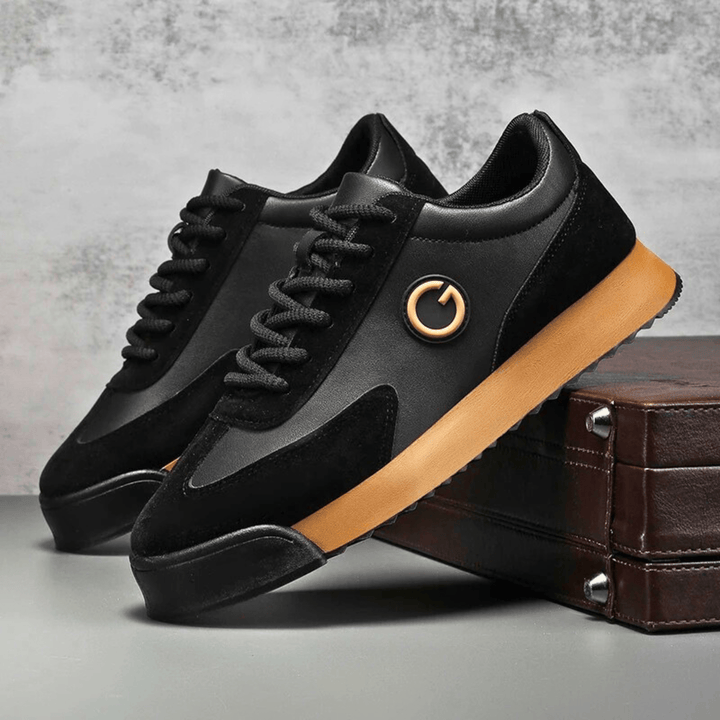 Nortvale - Retro Suede Leather Sneakers - 14:193;200000124:200000364