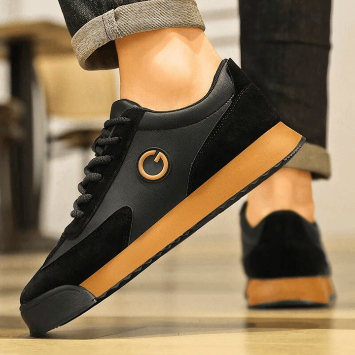 Nortvale - Retro Suede Leather Sneakers - 14:193;200000124:200000364