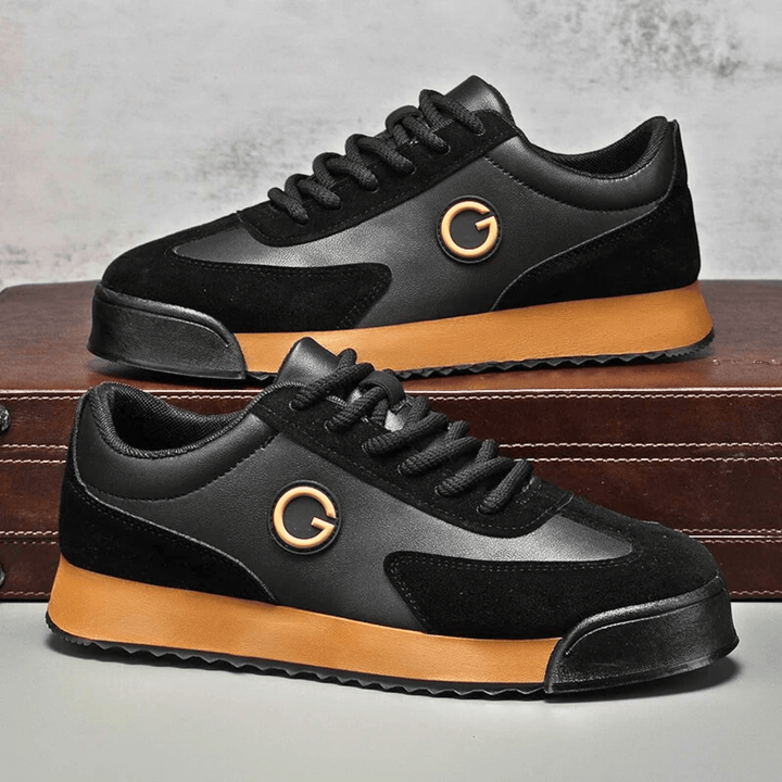 Nortvale - Retro Suede Leather Sneakers - 14:193;200000124:200000364