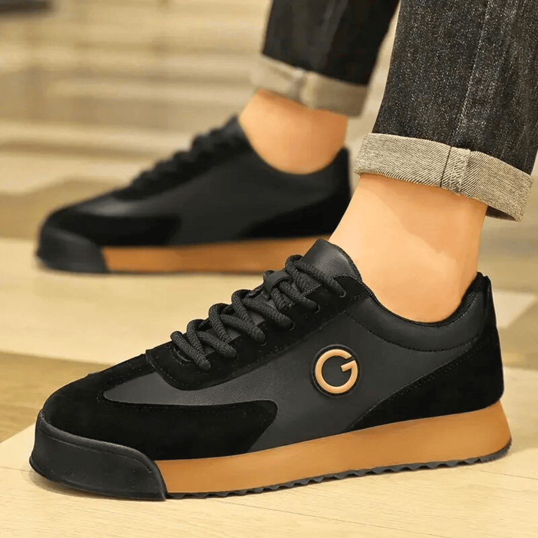 Nortvale - Retro Suede Leather Sneakers - 14:193;200000124:200000364