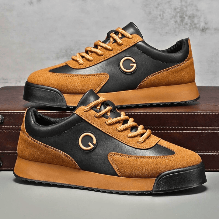 Nortvale - Retro Suede Leather Sneakers - 14:365458;200000124:200000364