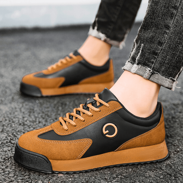 Nortvale - Retro Suede Leather Sneakers - 14:365458;200000124:200000364