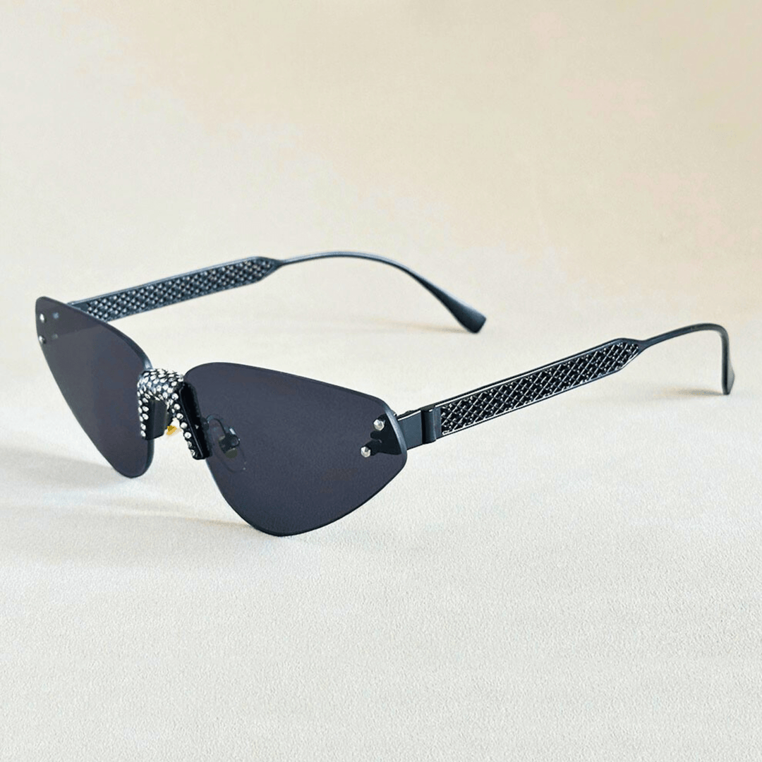 Nortvale - Rimless Cat Eye Shades - 200007763:201336100;71:100009342#As the picture;73:193#G05