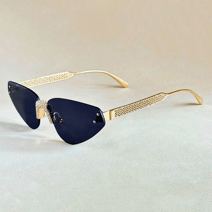 Nortvale - Rimless Cat Eye Shades - 200007763:201336100;71:100009342#As the picture;73:29#G01