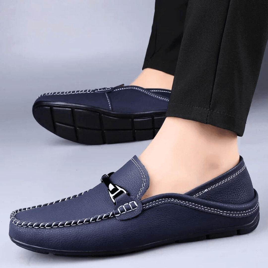 Nortvale - Soft Genuine Leather Loafers - 14:173;200000124:200000334