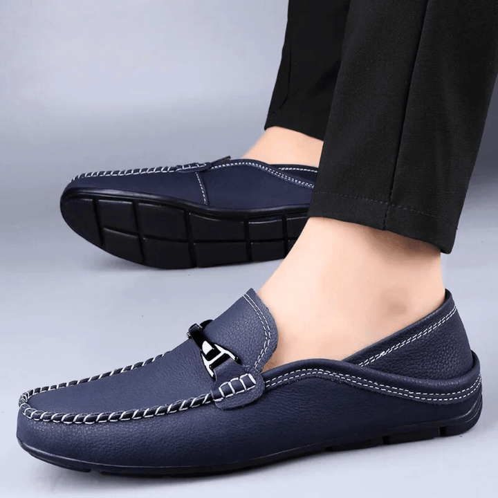 Nortvale - Soft Genuine Leather Loafers - 14:173;200000124:200000334