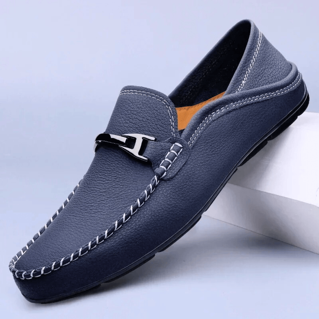 Nortvale - Soft Genuine Leather Loafers - 14:173;200000124:200000334