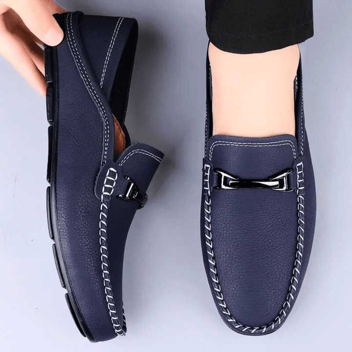 Nortvale - Soft Genuine Leather Loafers - 14:173;200000124:200000334