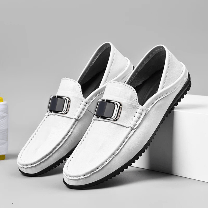 Nortvale - Statement Genuine Leather Loafers - 14:29;200000124:100010482