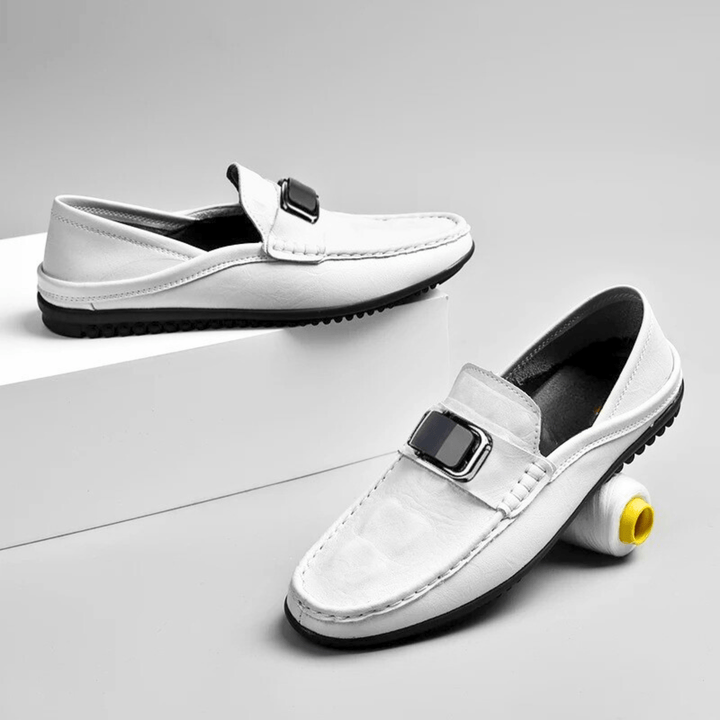 Nortvale - Statement Genuine Leather Loafers - 14:29;200000124:100010482