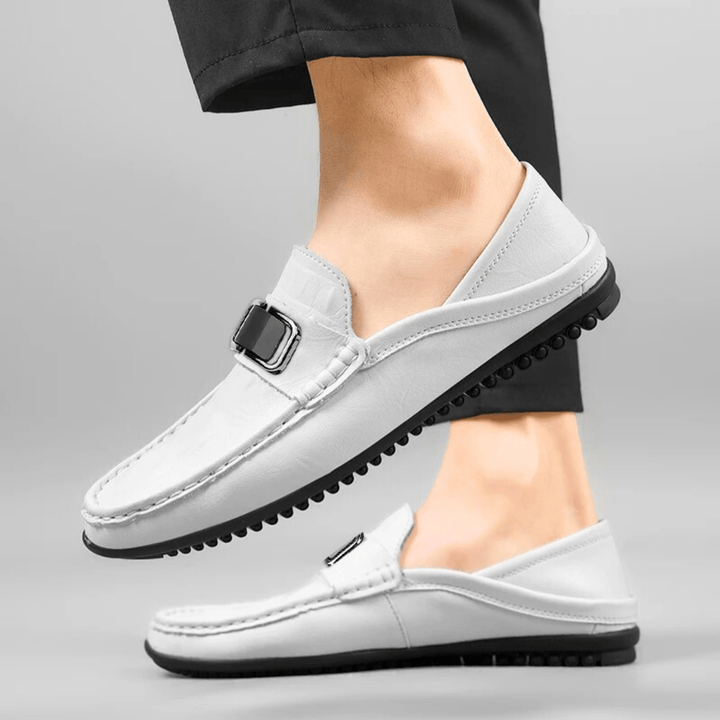 Nortvale - Statement Genuine Leather Loafers - 14:29;200000124:100010482