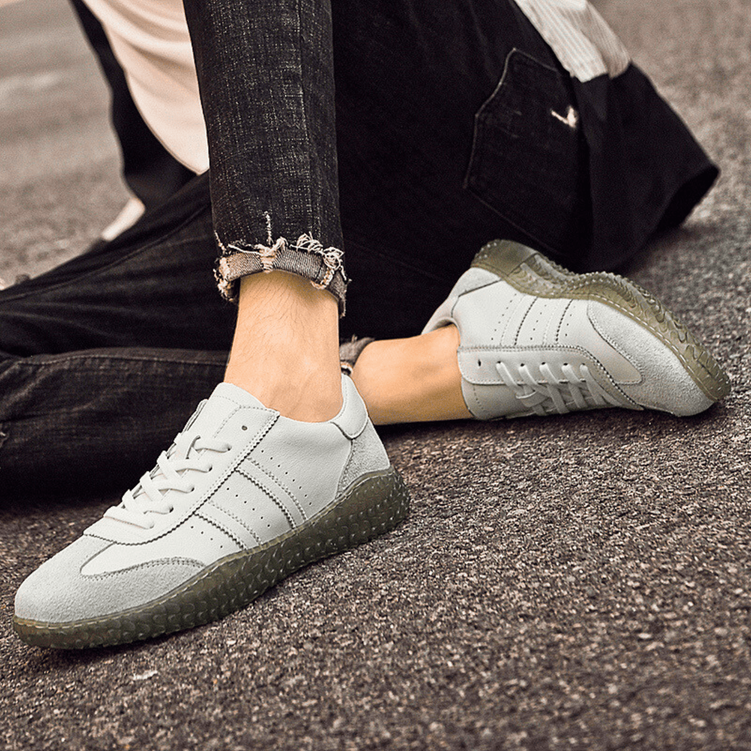 Nortvale - Stride Genuine Leather Trainers - 14:29;200000124:200000334