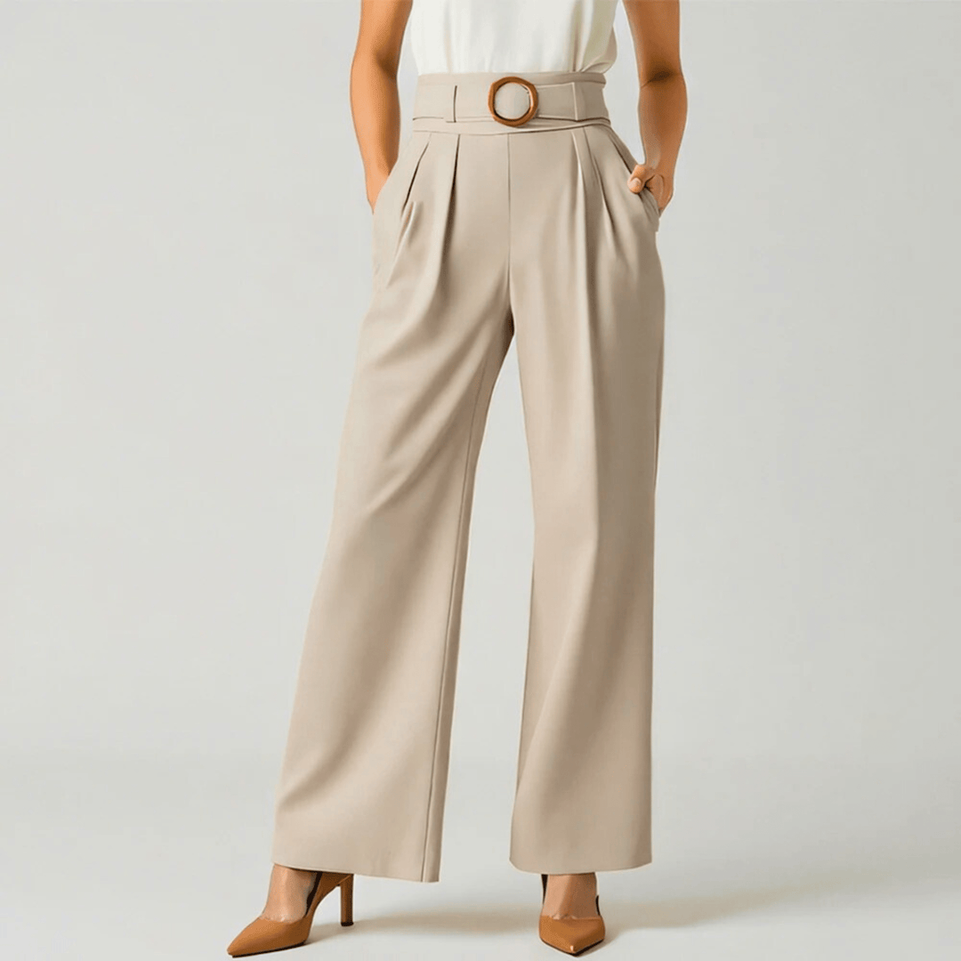 Nortvale - Tailored High - Waist Pants - 000000000