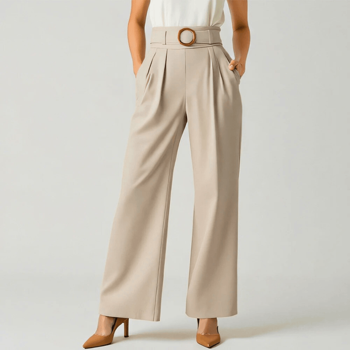 Nortvale - Tailored High - Waist Pants - 000000000