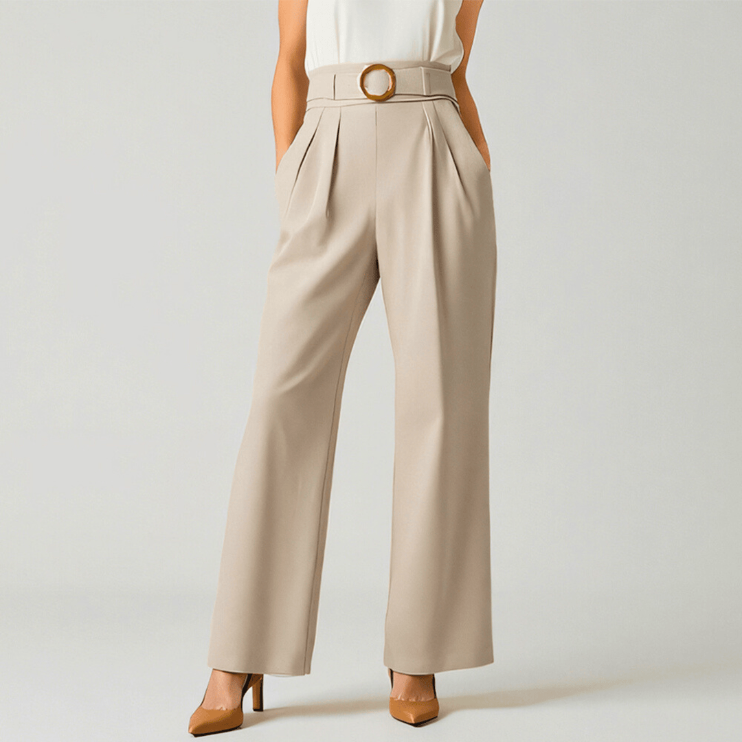 Nortvale - Tailored High - Waist Pants - 000000000